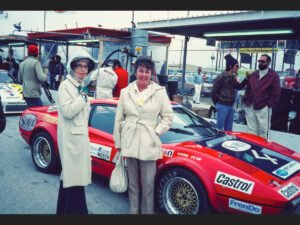 What’s this? A Ferrari 308 that raced at Daytona?