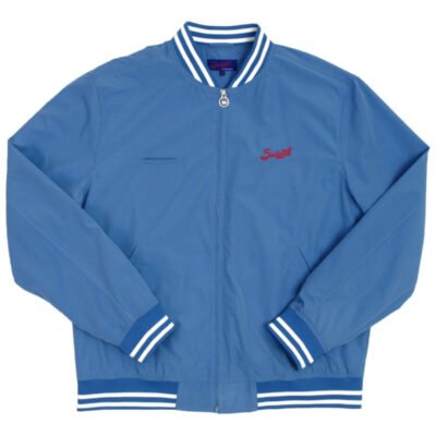 Suixtil Men's Barcelona Summer Racer Bomber Jacket, Force Blue
