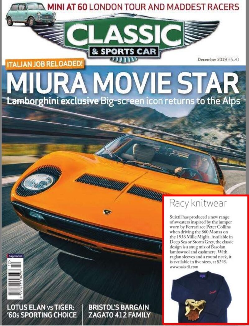 Suixtil Raticosa wool and cashmere sweater - Deep sea blue