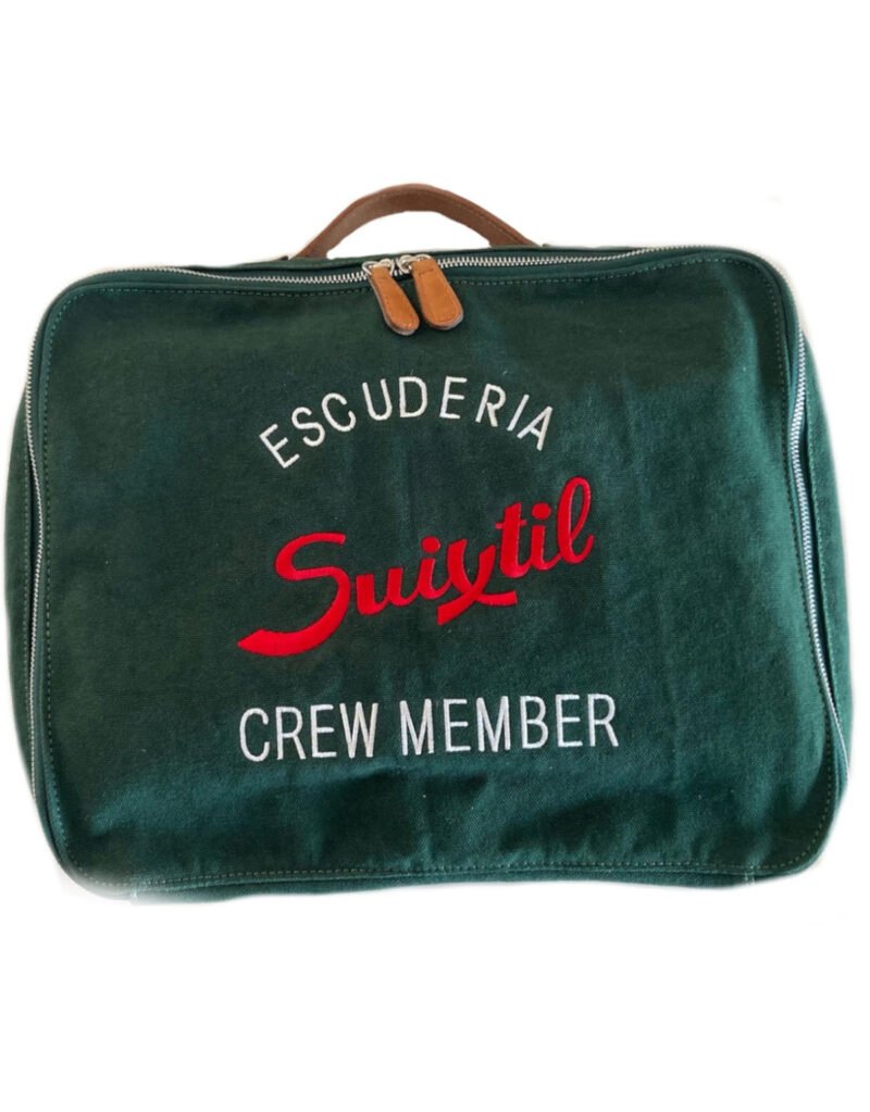 Suixtil deep green touring bag