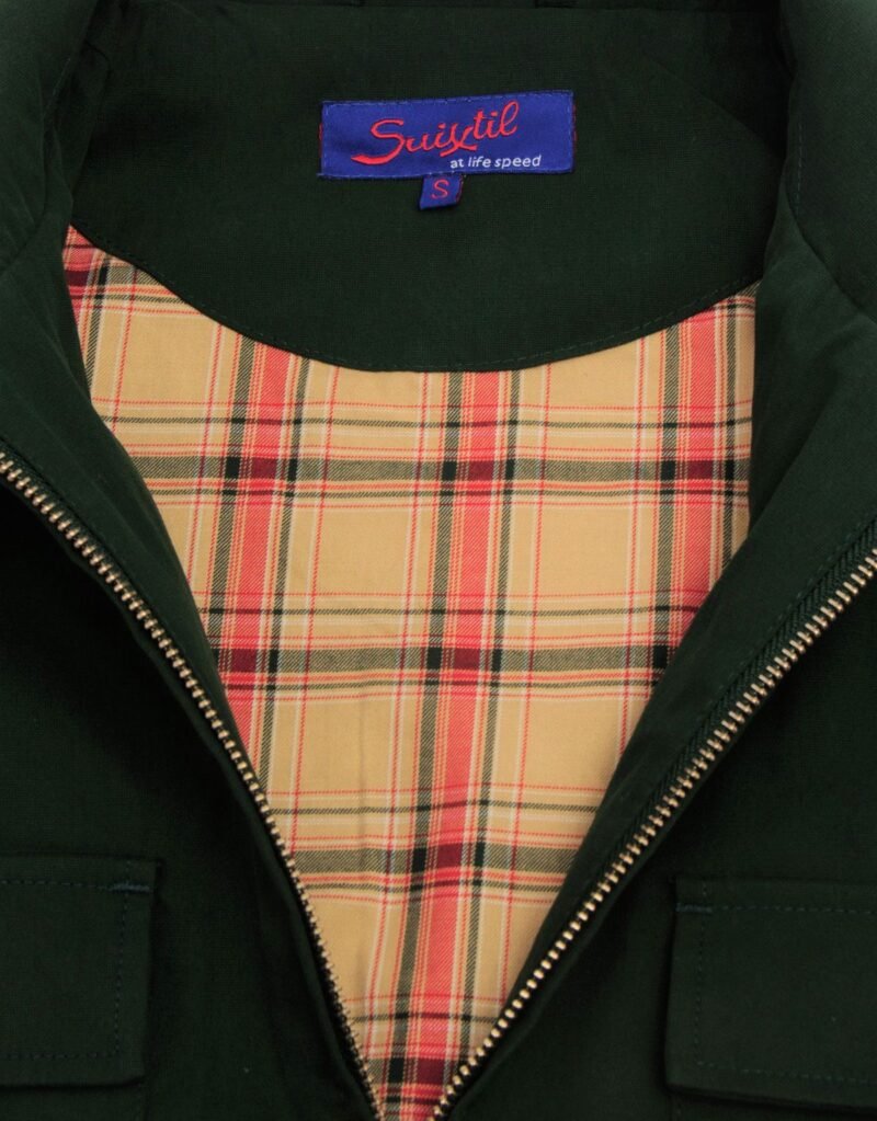 Suixtil Men's Monaco Bomber Jacket, British Racing Green