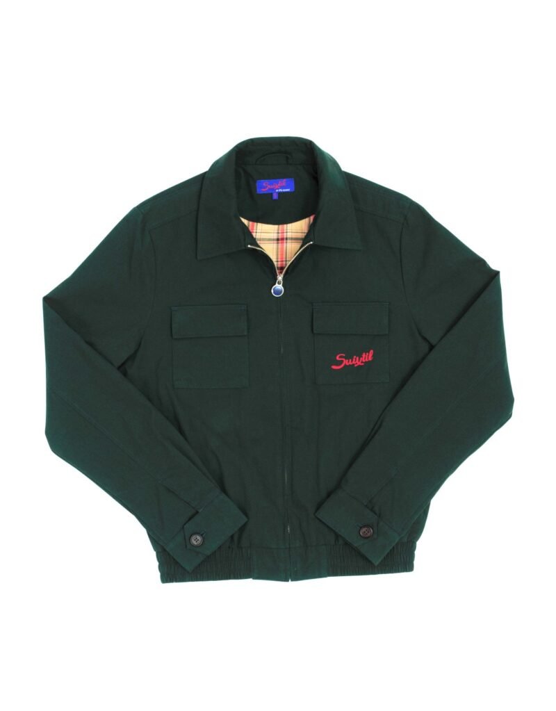 Suixtil Men's Monaco Bomber Jacket, British Racing Green