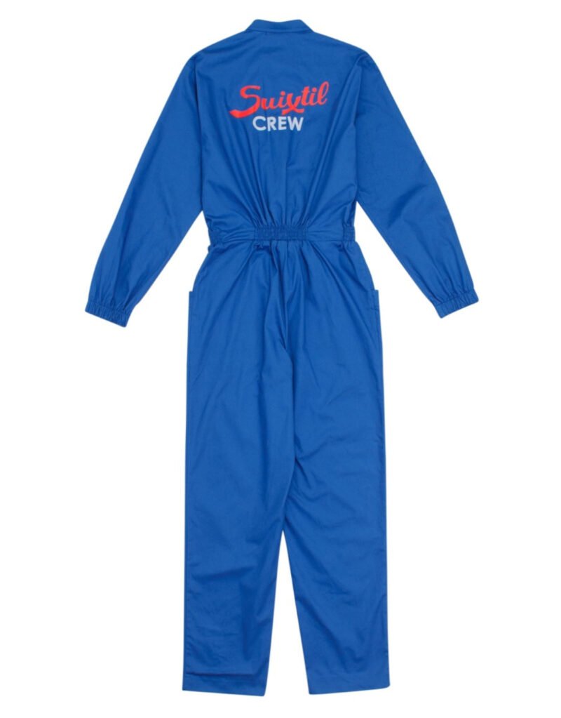 Suixtil 100% heavy cotton twill French-blue Mechanic Overalls