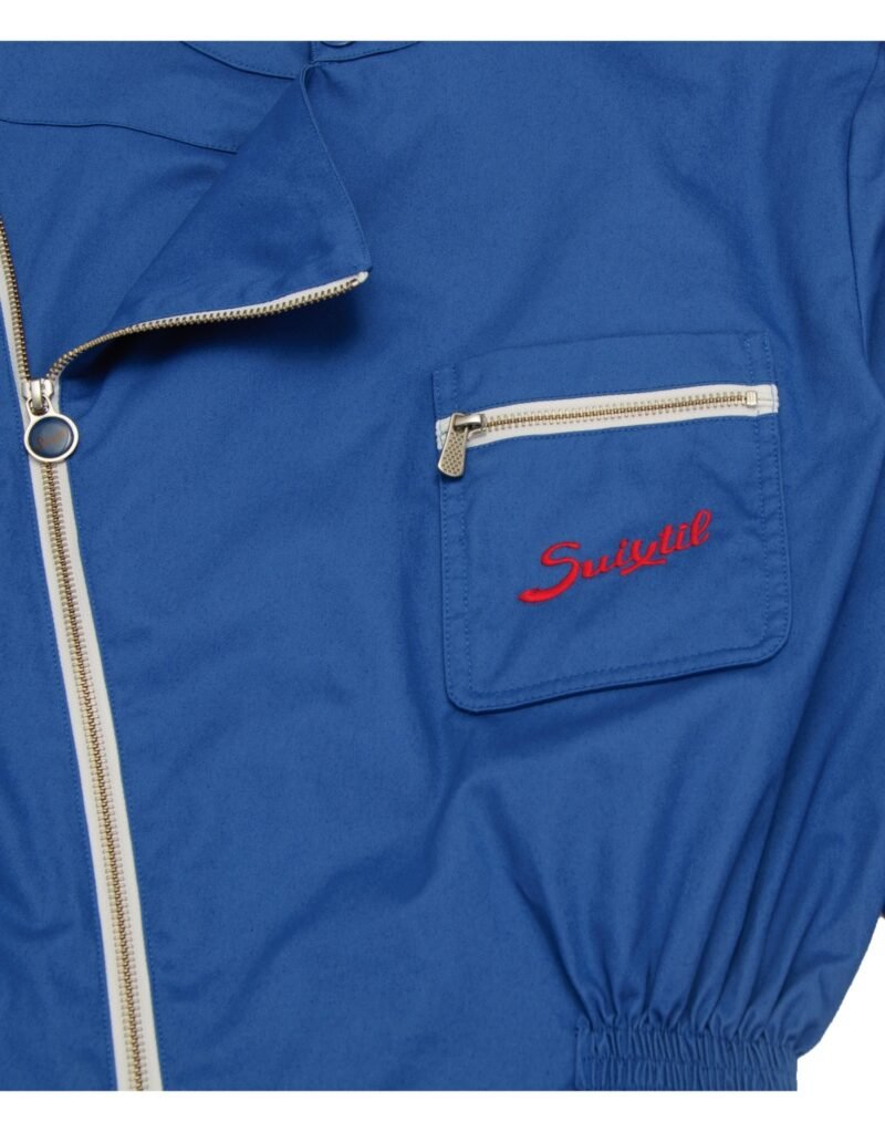 Suixtil 100% heavy cotton twill French-blue Mechanic Overalls