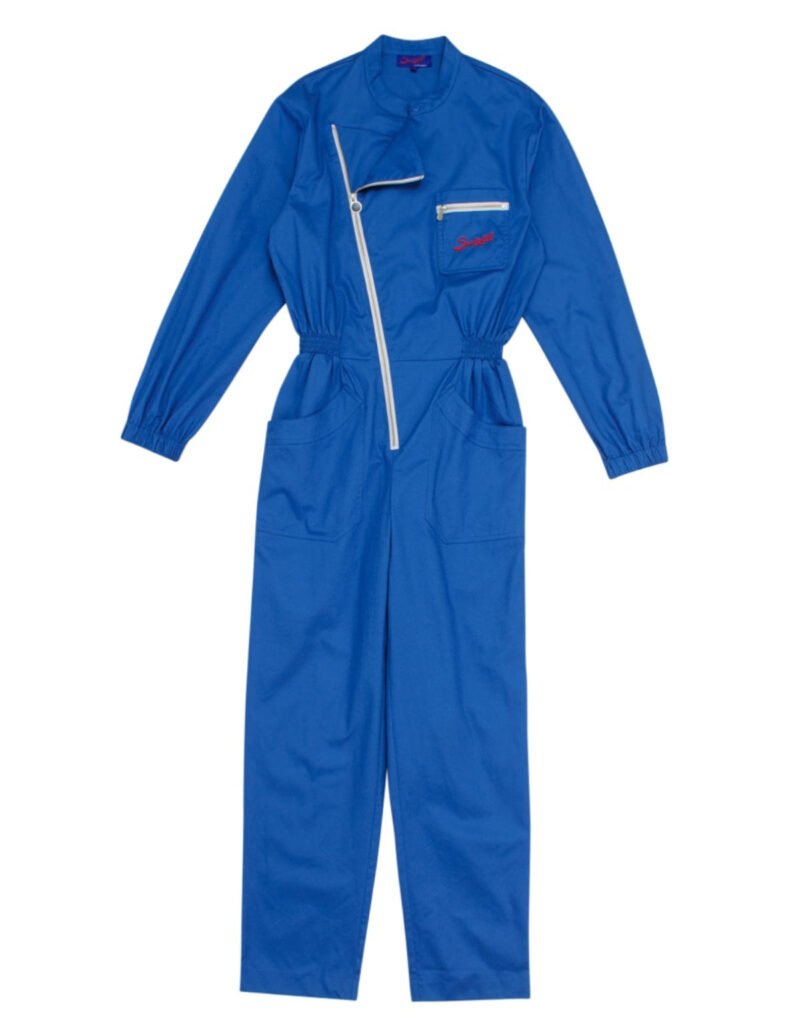 Suixtil 100% heavy cotton twill French-blue Mechanic Overalls