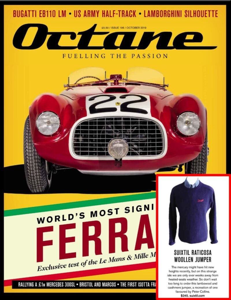 Suixtil Raticosa wool and cashmere sweater - Deep sea blue