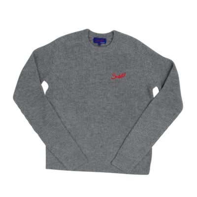Suixtil Raticosa wool and cashmere sweater - Storm grey