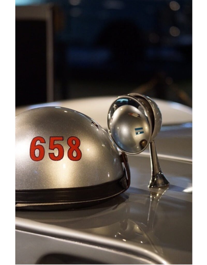 The Silver Bullet Helmet