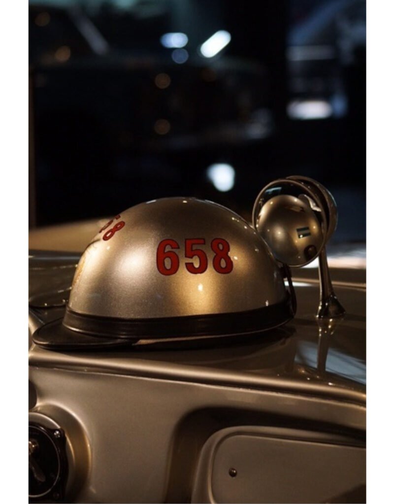 The Silver Bullet Helmet