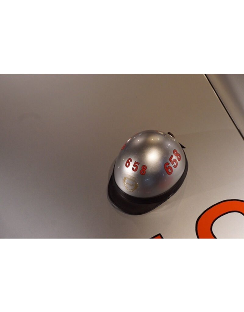 The Silver Bullet Helmet