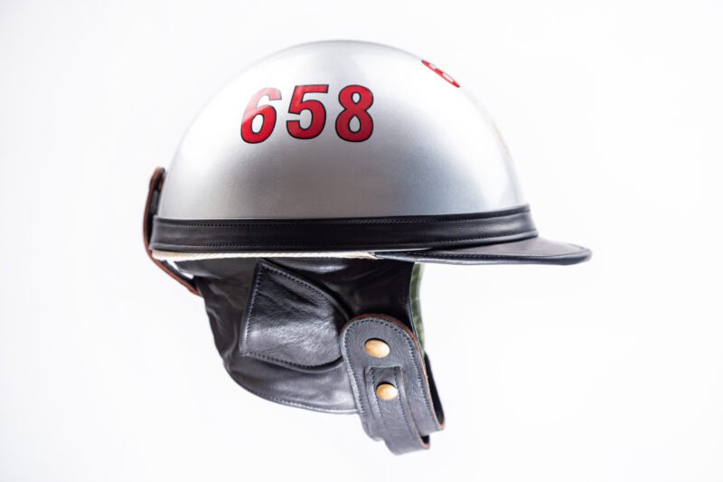 The Silver Bullet Helmet