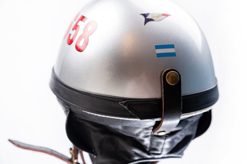 The Silver Bullet Helmet