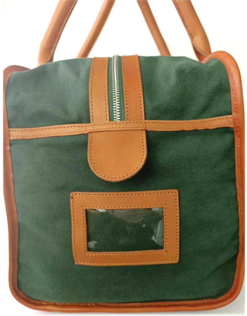 Suixtil deep green track helmet bag