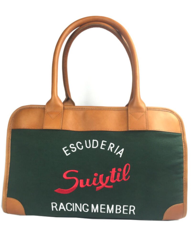 Suixtil deep green track helmet bag