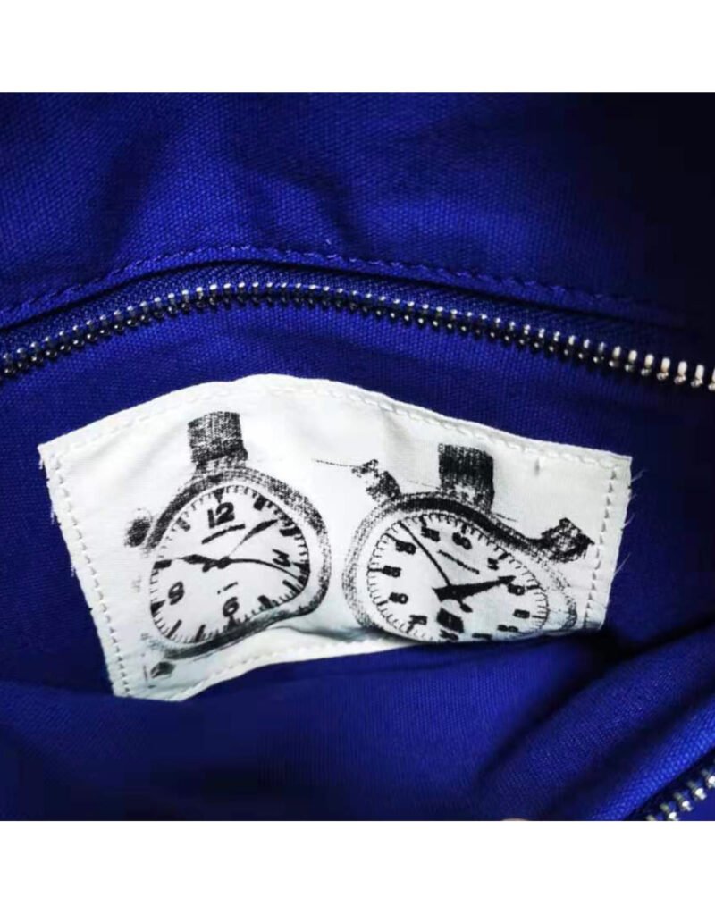 Suixtil navy blue track helmet bag