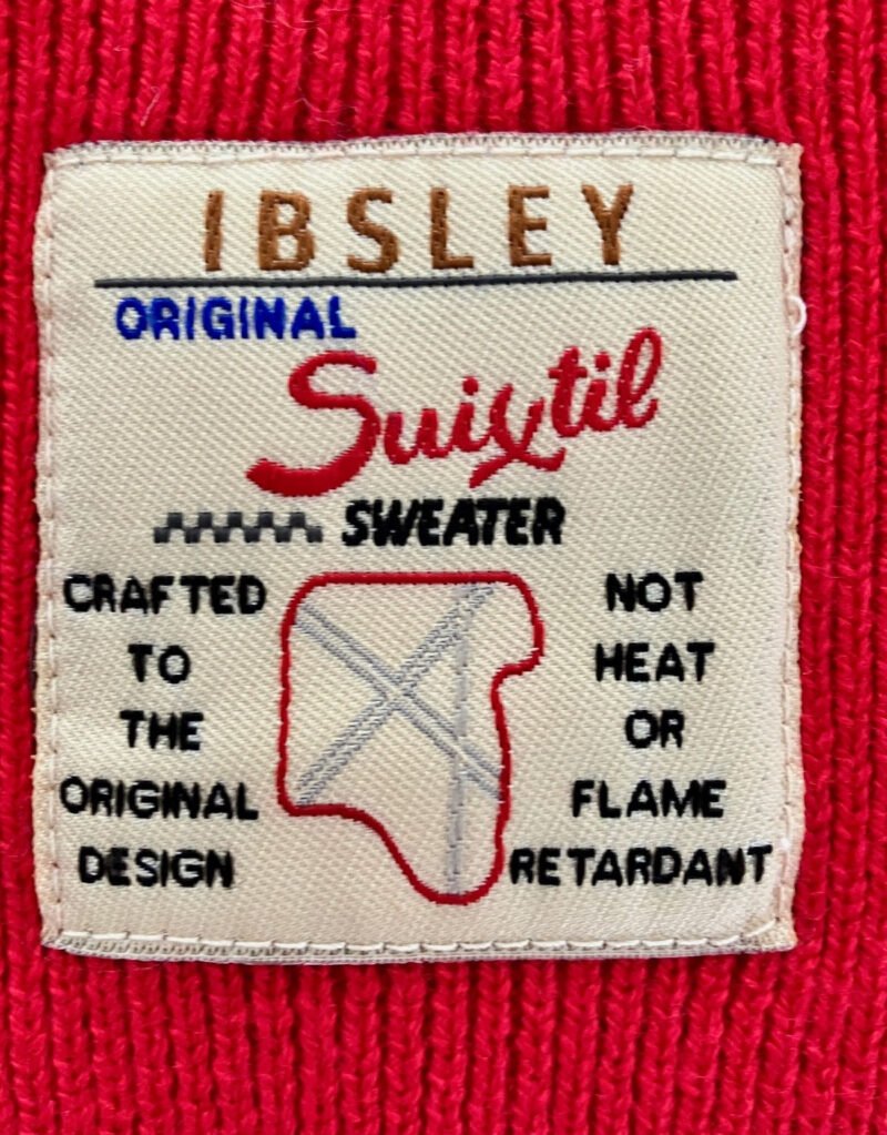 Suixtil Ibsley Merino wool and cotton sweater - Ruby red