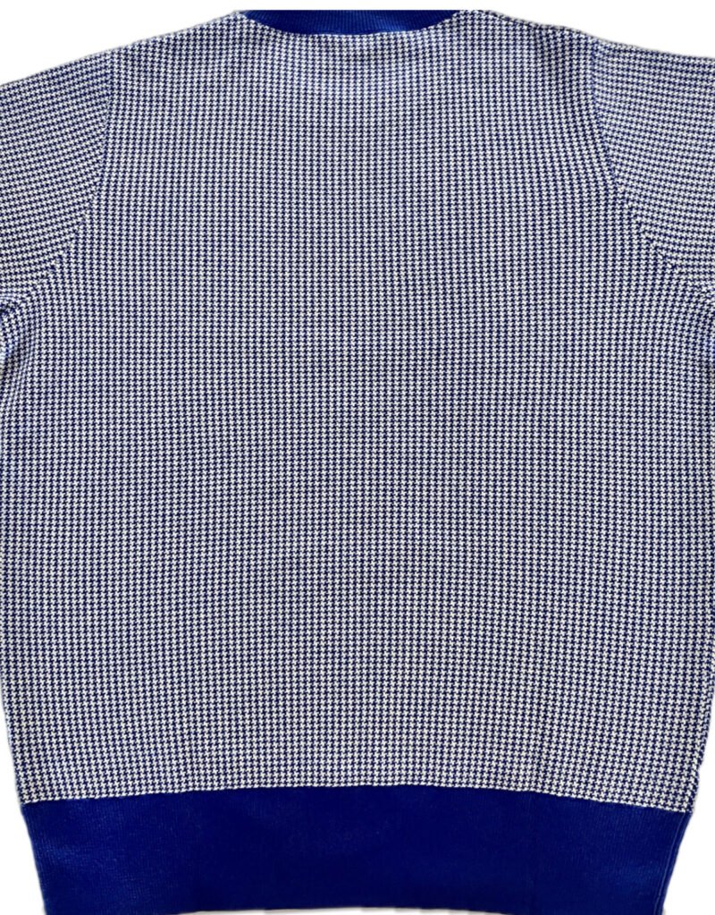 Suixtil Ibsley Merino wool and cotton sweater - Smoke blue