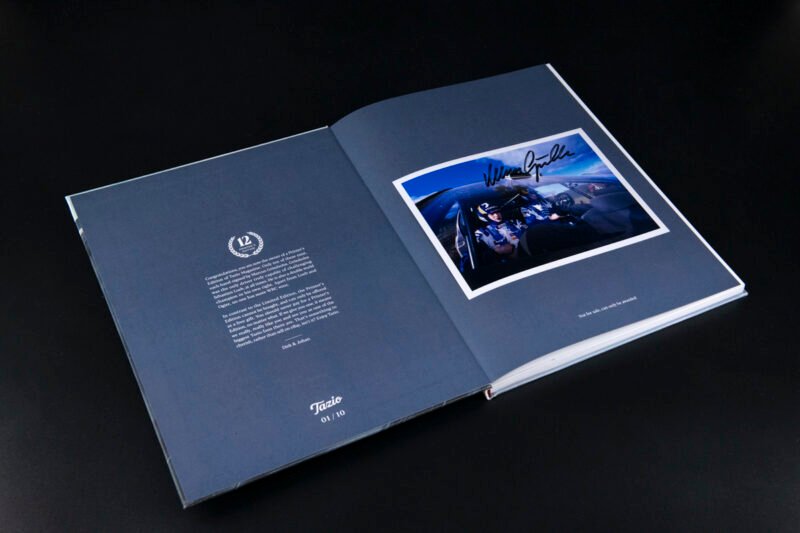 Tazio Limited Issue 12 (Hardcover + signed by Marcus Grönholm)